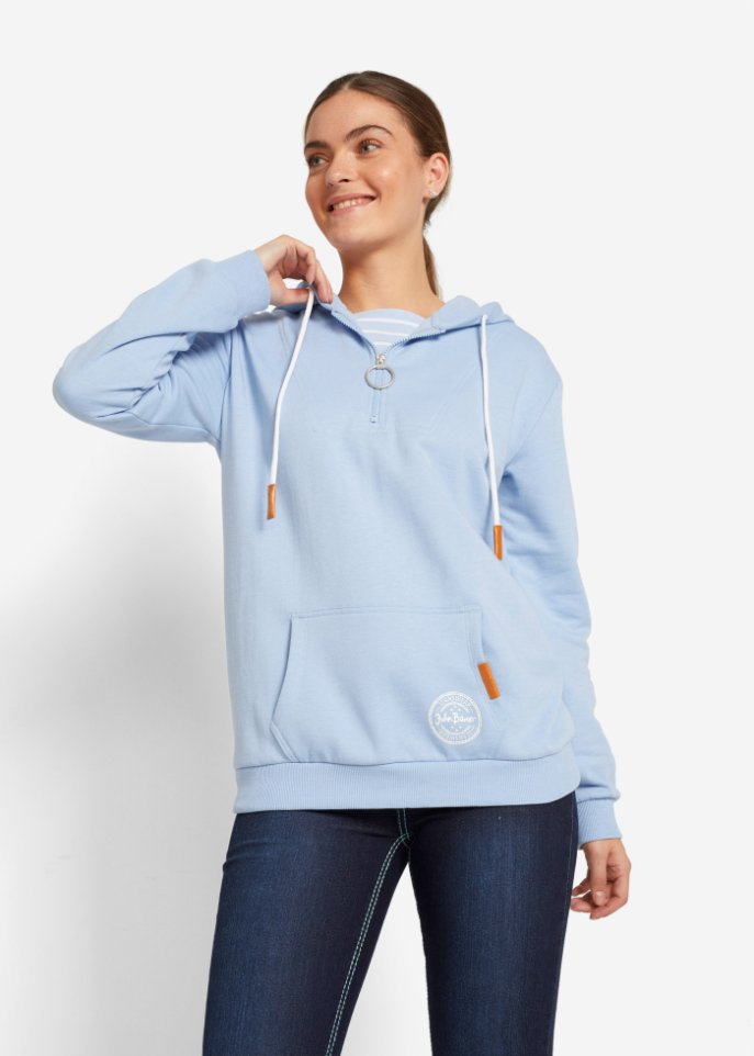 Kapuzensweatshirt, 2 in 1 Optik