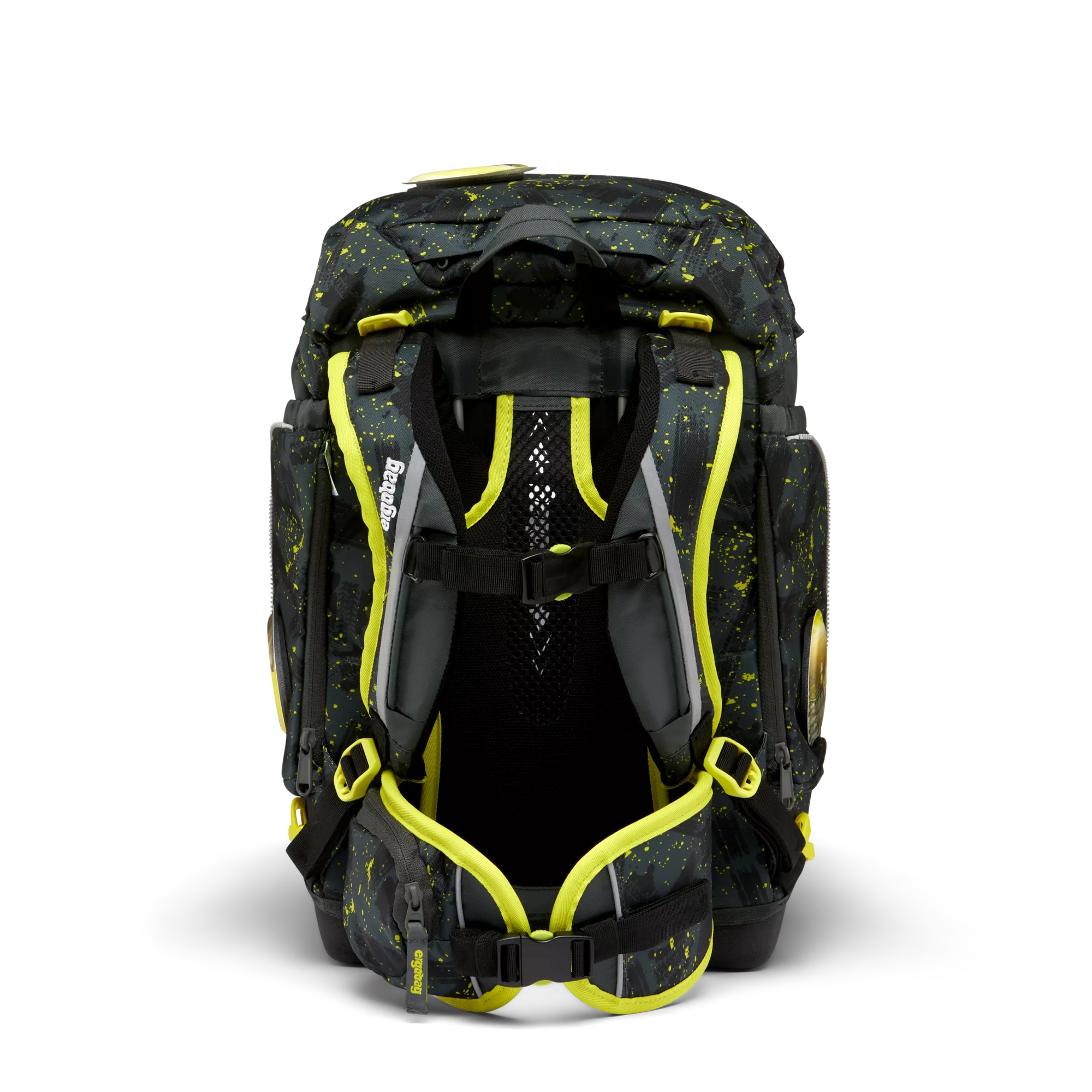 ergobag Schulrucksack-Set Mähdreschbär