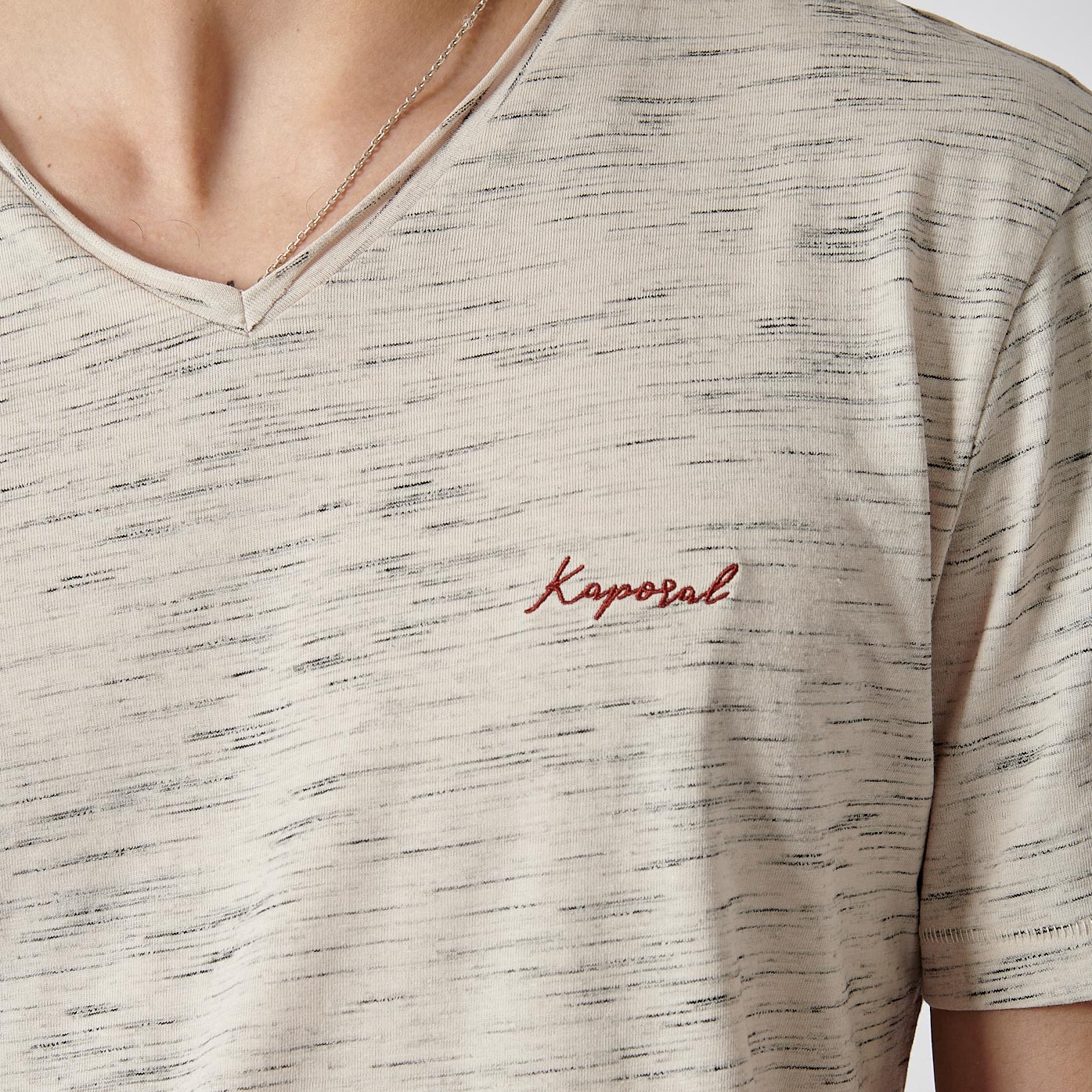 NETER  T-shirt écru homme