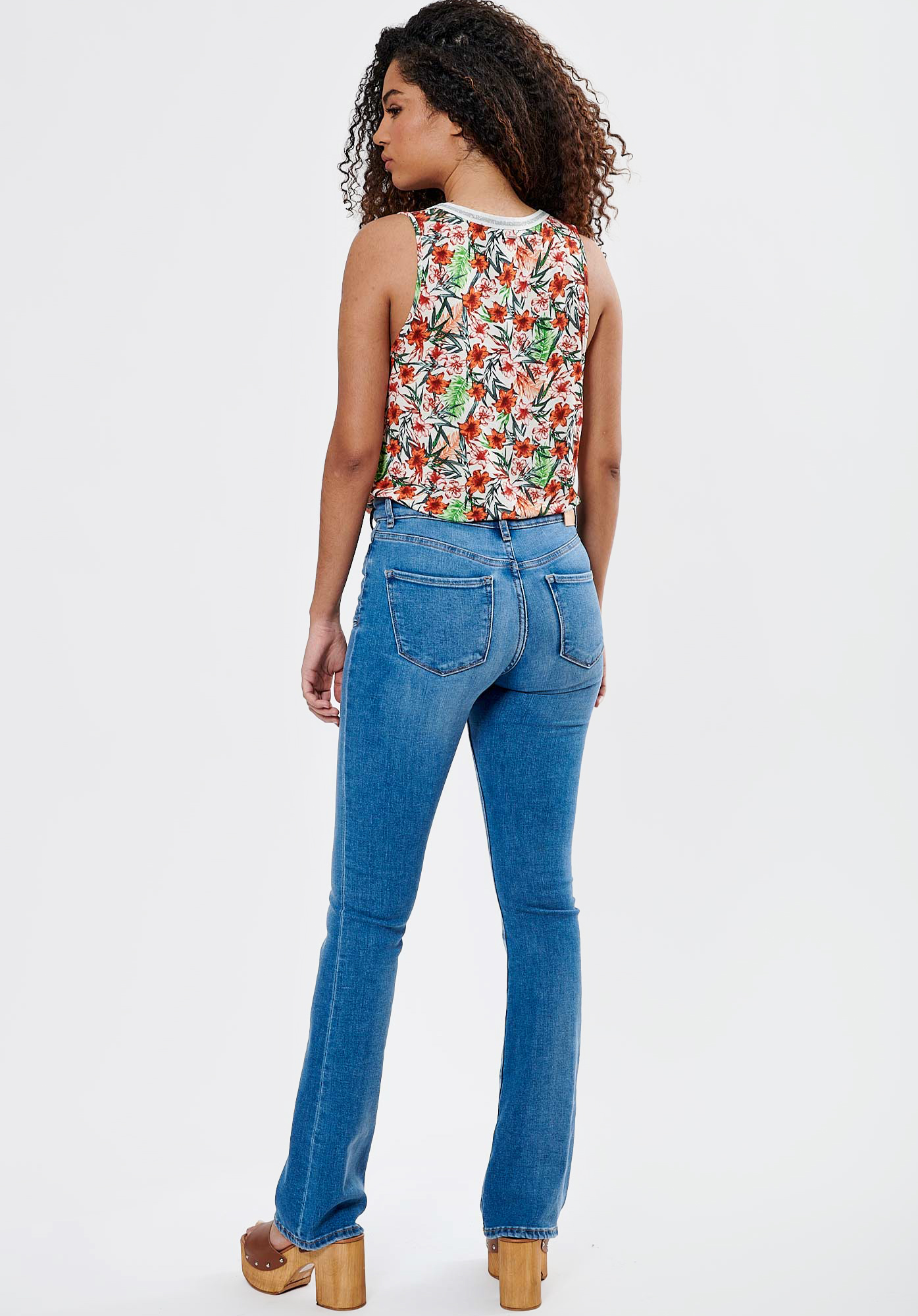 JOM    Débardeur fleuri Femme