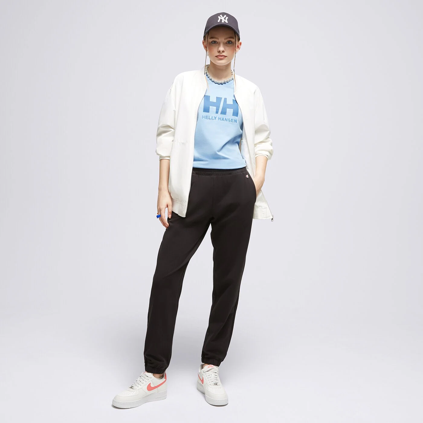 HELLY HANSEN T-SHIRT W HH LOGO Blau
