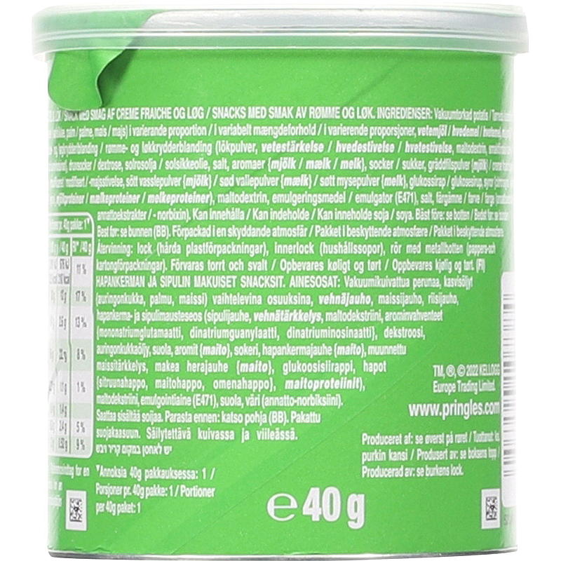Pringles Pringles 40 g Sourcream & Onion