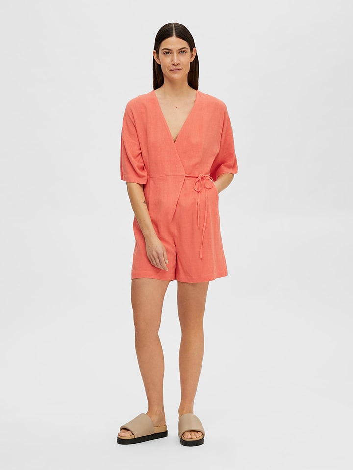 SELECTED FEMME Jumpsuit in Orange günstig kaufen