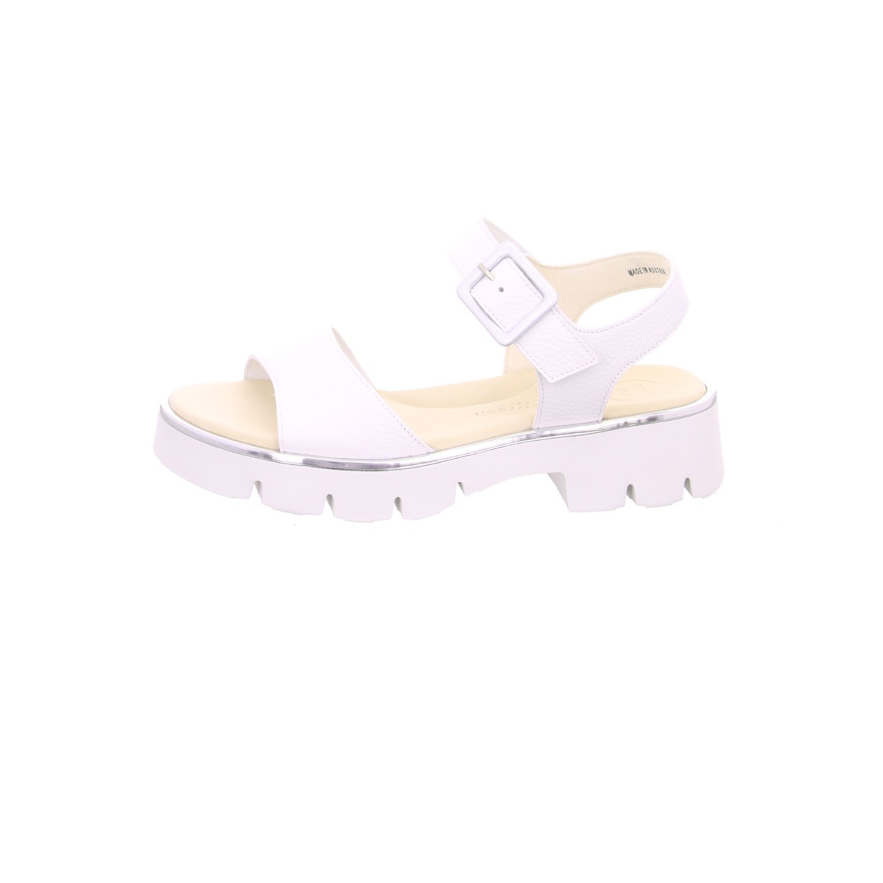 PAUL GREEN Klassische Sandalen weiss