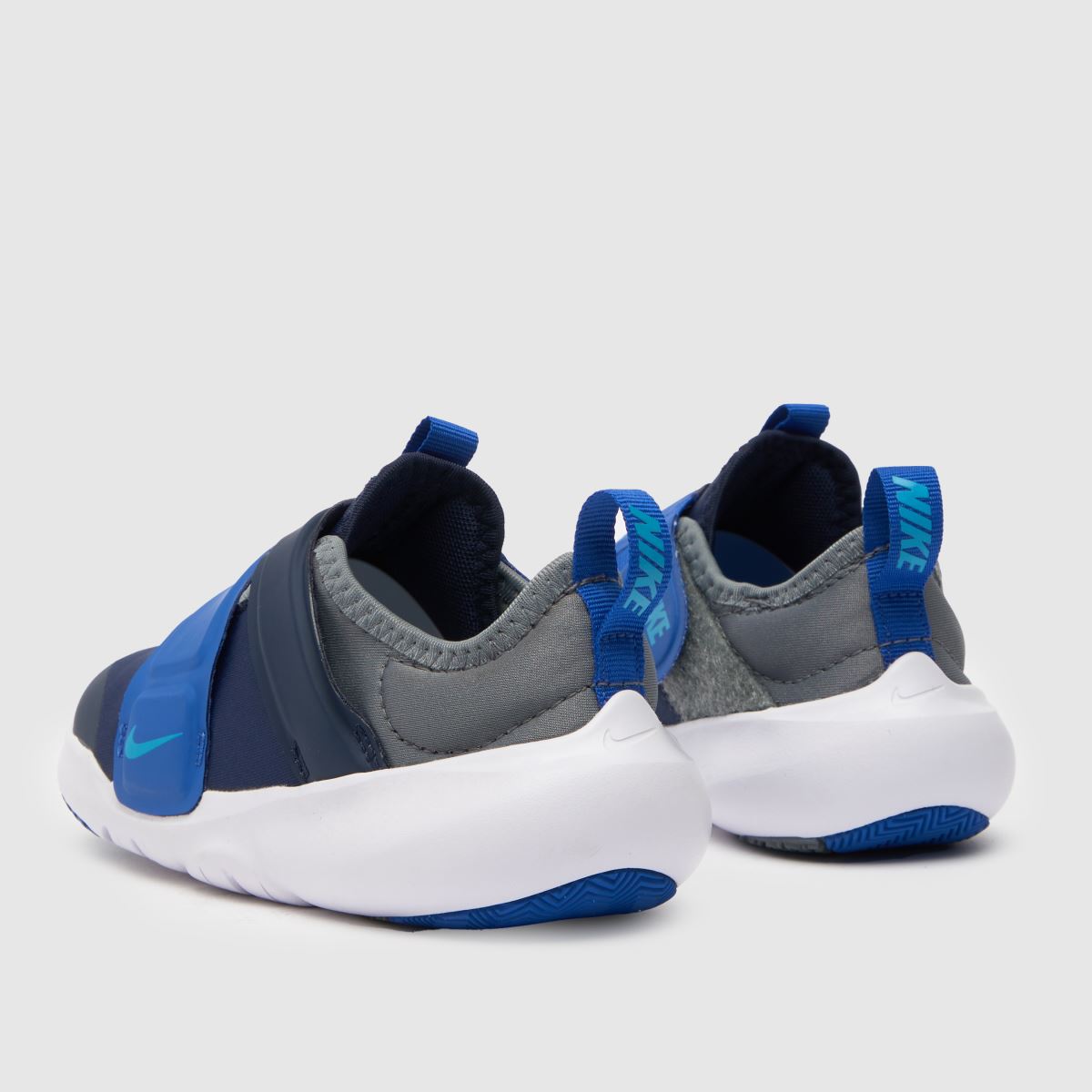 Nike marinblå flex advance pojkar småbarnsskor