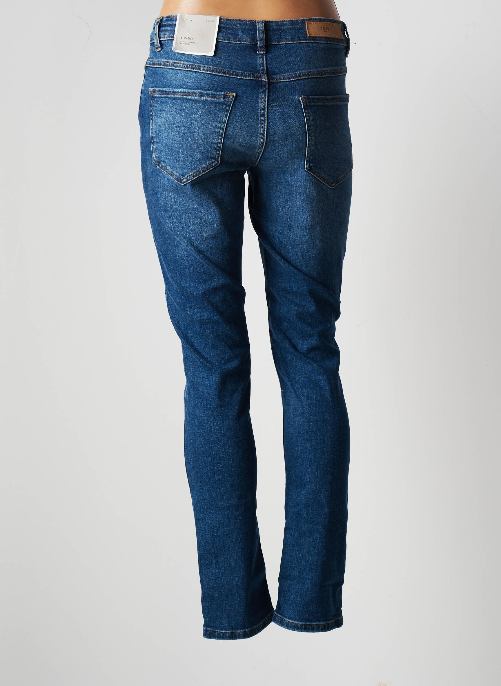 Ichi Jeans Coupe Slim Femme couleur bleu