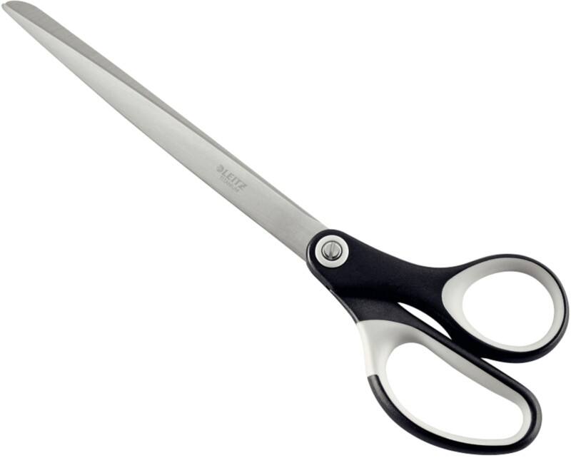 Leitz Titan Qualitätsschere 5418 Rostfreier Stahl Schwarz, Weiß 260 mm