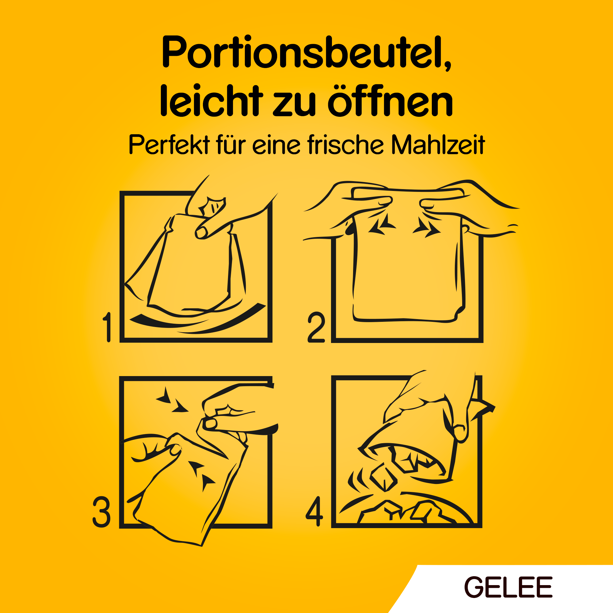 Pedigree Hundenassfutter Pedigree Vital Multipack Portionsbeutel in Gelee 40x100g