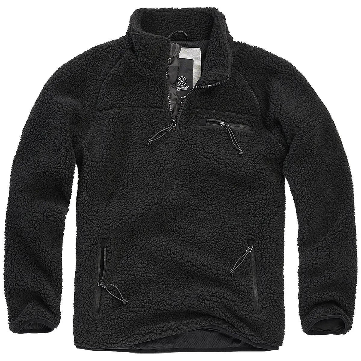 Teddyfleece Troyer schwarz