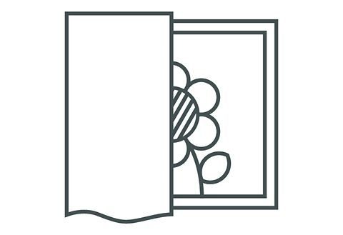 Schiebegardine BUDA, HOME WOHNIDEEN, Klettband (3 St), blickdicht, HxB: 245x60, inkl. Befestigungszubehör
