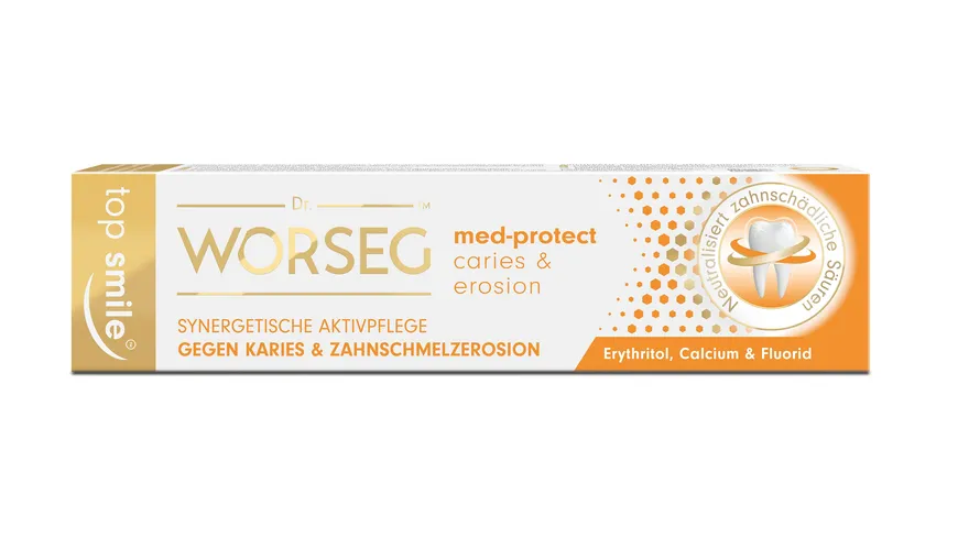 Dr. WORSEG top smile med-protect caries & erosion 75 ml