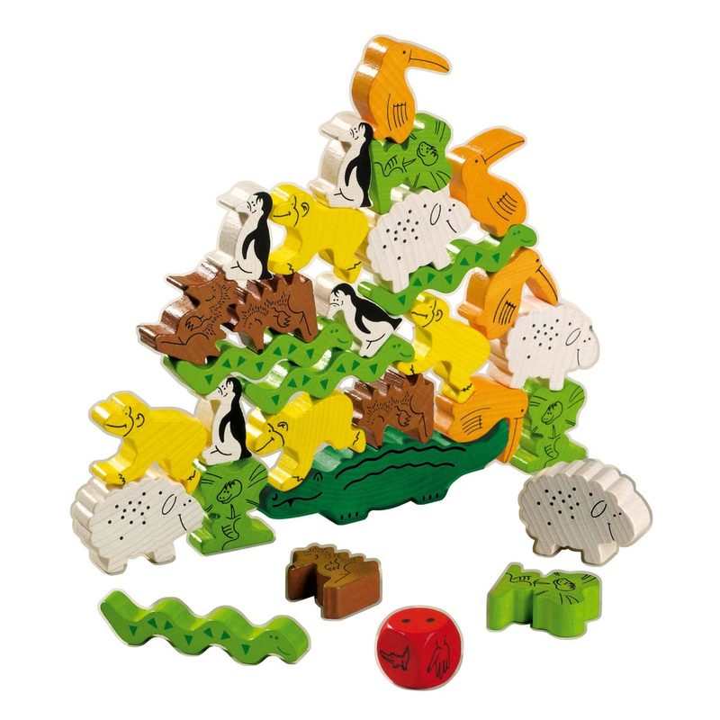 Jeu de société Pyramide d'animaux Haba