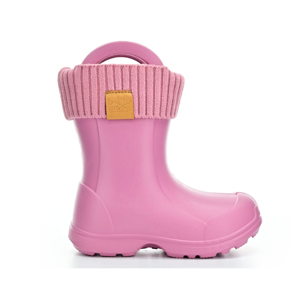 D.D.Step 106-42308 Violet gefütterte Gummistiefel