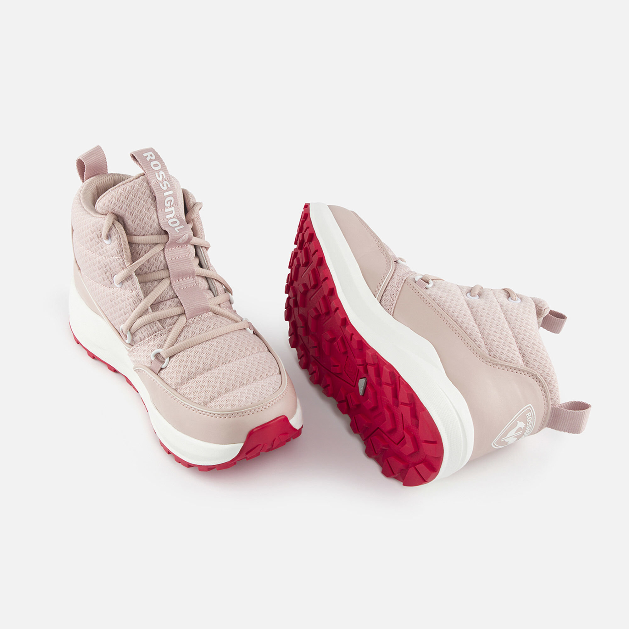 Bottines Après-ski Unisex Resort rose poudre
