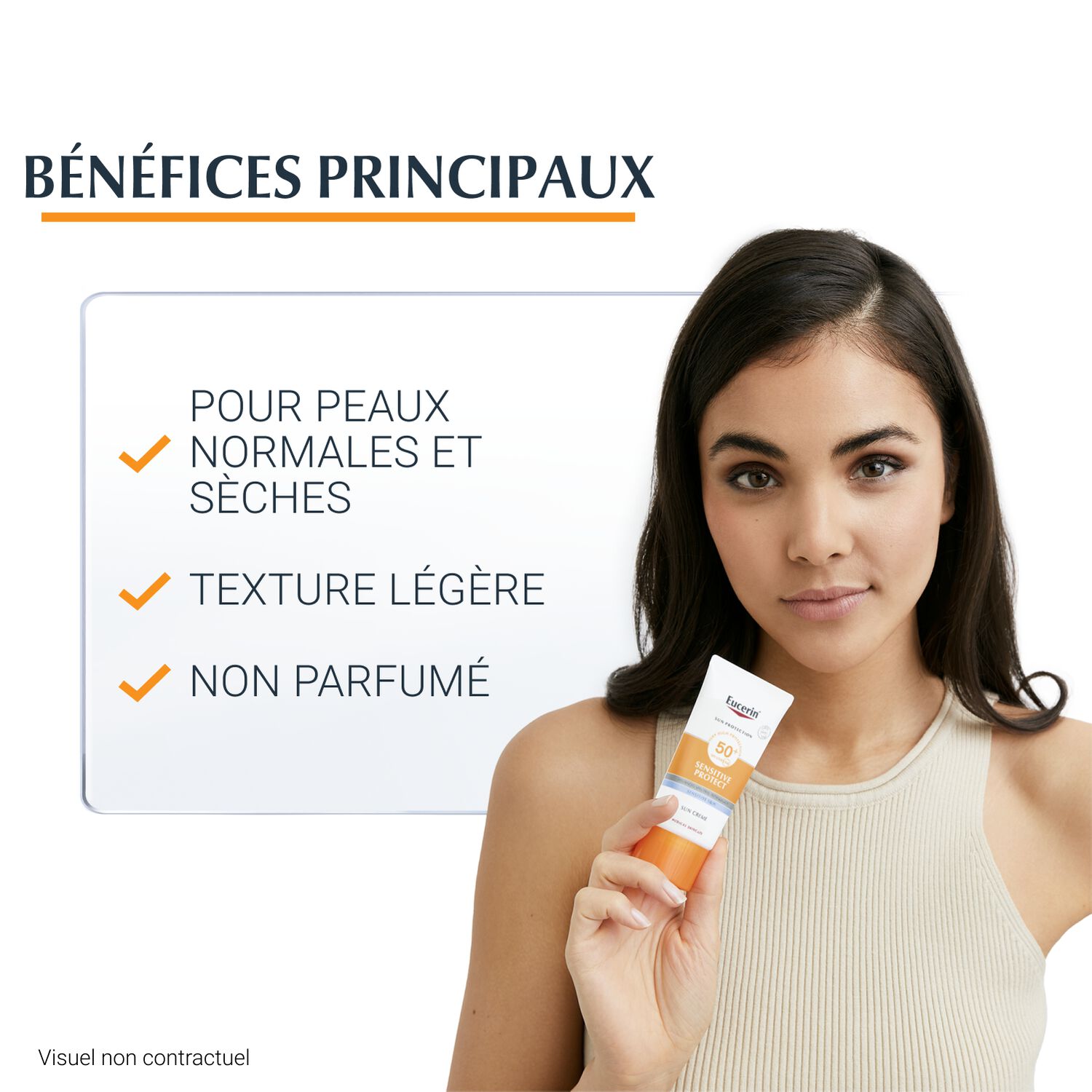 Eucerin Sensitive Protect SPF50+ Crème Très Haute Protection Visage