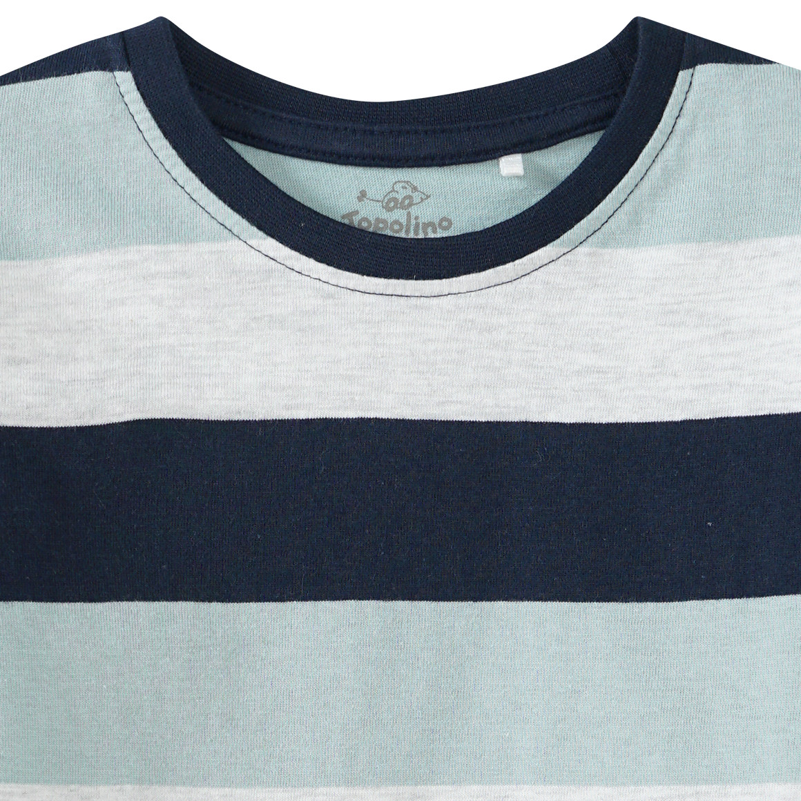 Jungen Langarmshirt im Streifen-Dessin