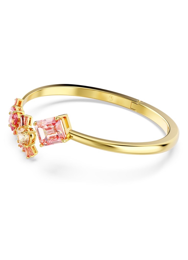 Επιχρυσωμένο βραχιόλι Swarovski Gema M
