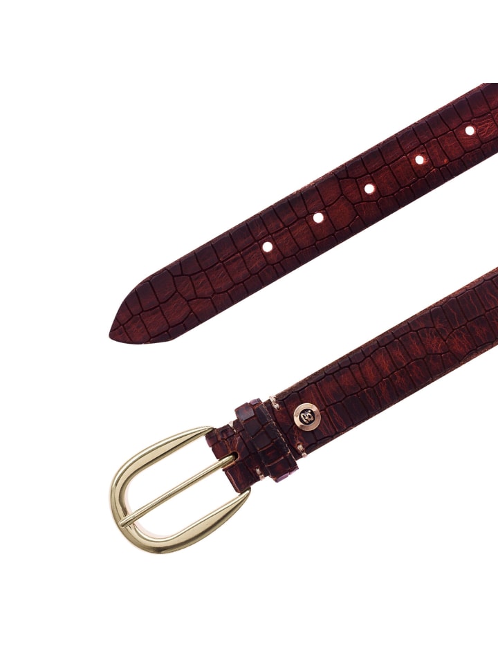 b.belt Gürtel Leder in cocgnac günstig kaufen