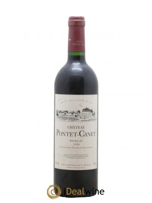 Château Pontet Canet 5ème Grand Cru Classé  1998 - Lot de 1 Bouteille