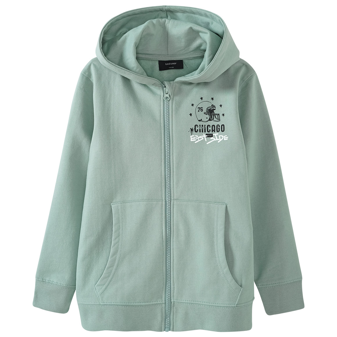 Jungen Sweatjacke mit City-Print