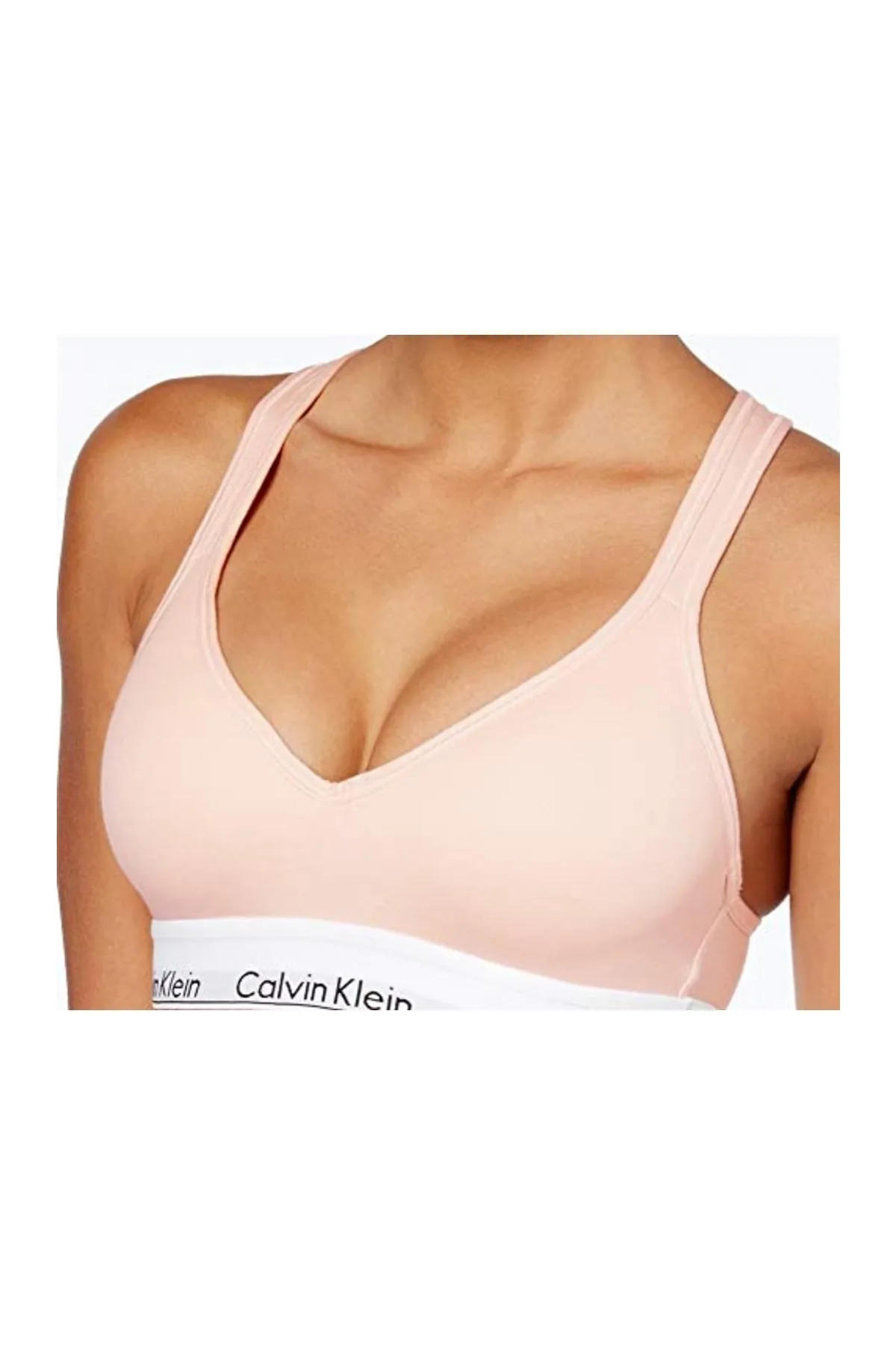 Calvin Klein  BH - Rosa - Strukturiert