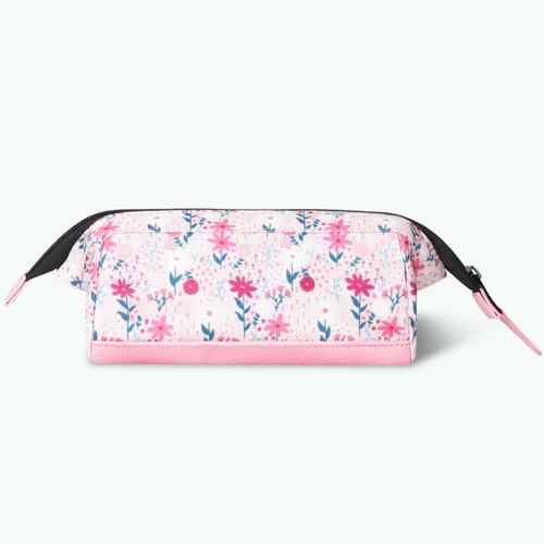 Mallaig pink school pencil case