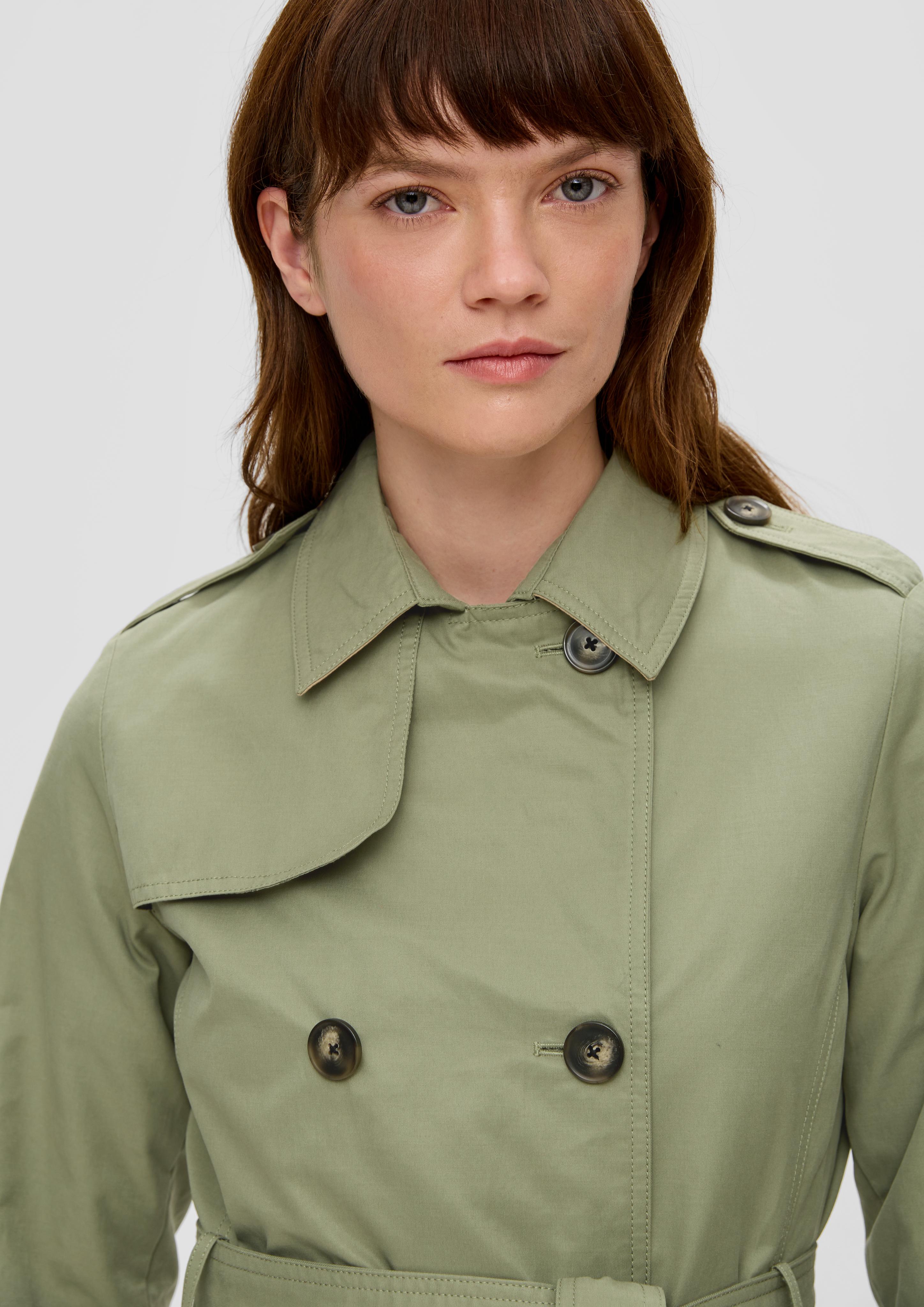 Trenchcoat mit Bindegürtel  2141421-7390
