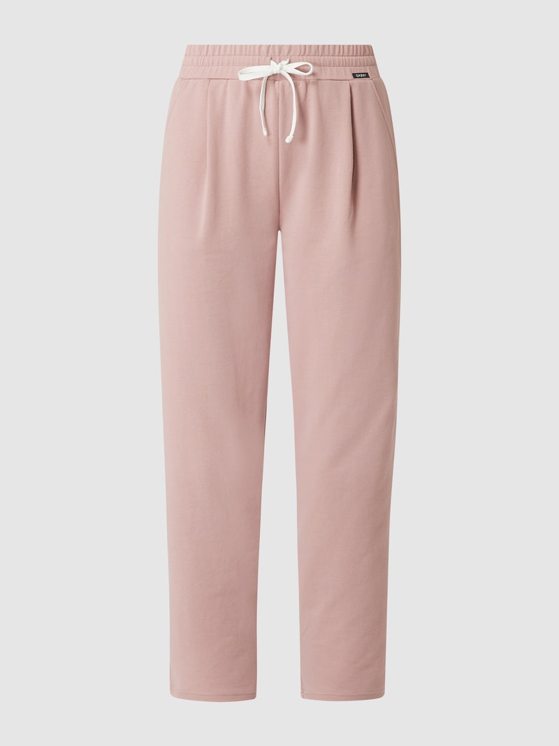 Pyjama-Hose mit Eingrifftaschen in rosé