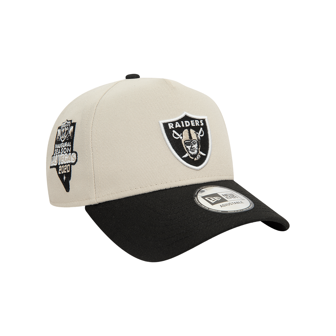 New Era NFL Las Vegas Raiders Eframe 9Forty Cap Beige