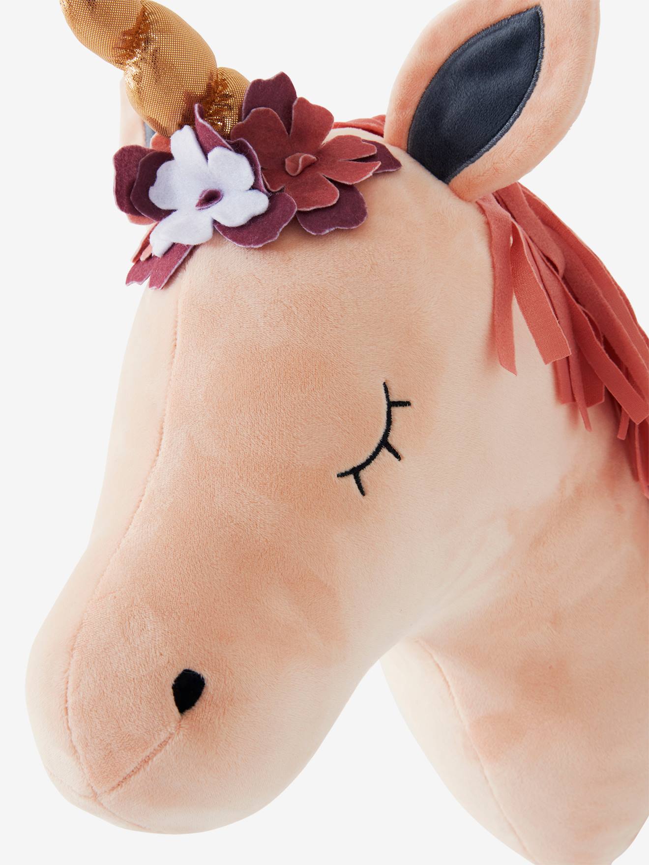Vertbaudet Kinderzimmer Wanddeko, Einhorn - rosa