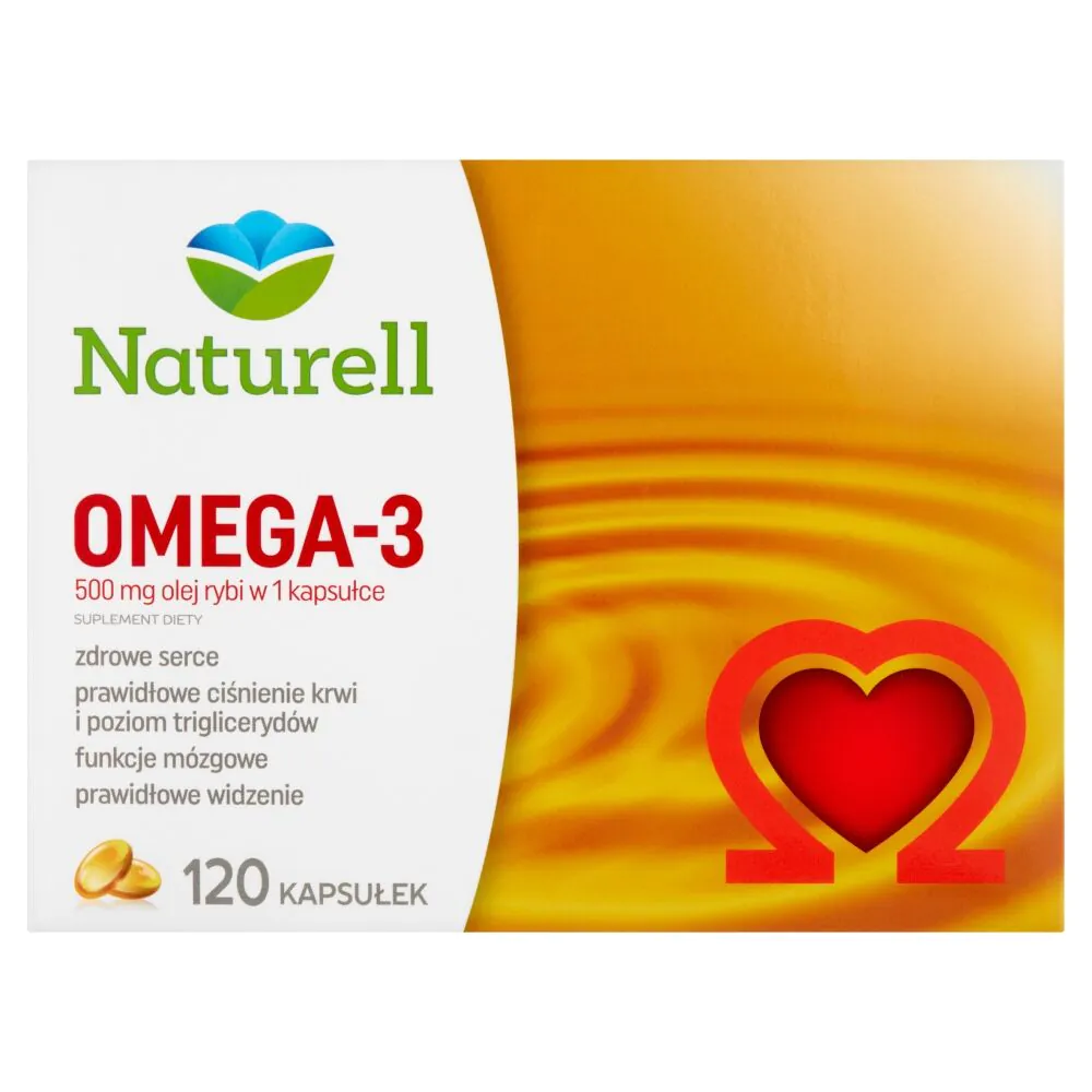 Naturell Omega-3, riblje ulje 500 mg, kapsule