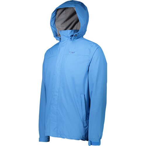 HERREN REGENJACKE MAN JACKET SNAPS HOOD