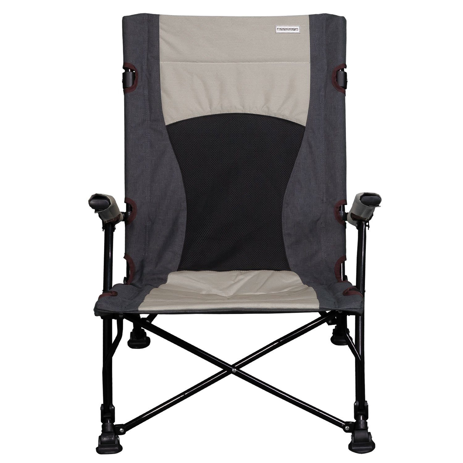 anndora Campingstuhl Camping- und Strandstuhl mit tiefer Sitzhöhe
