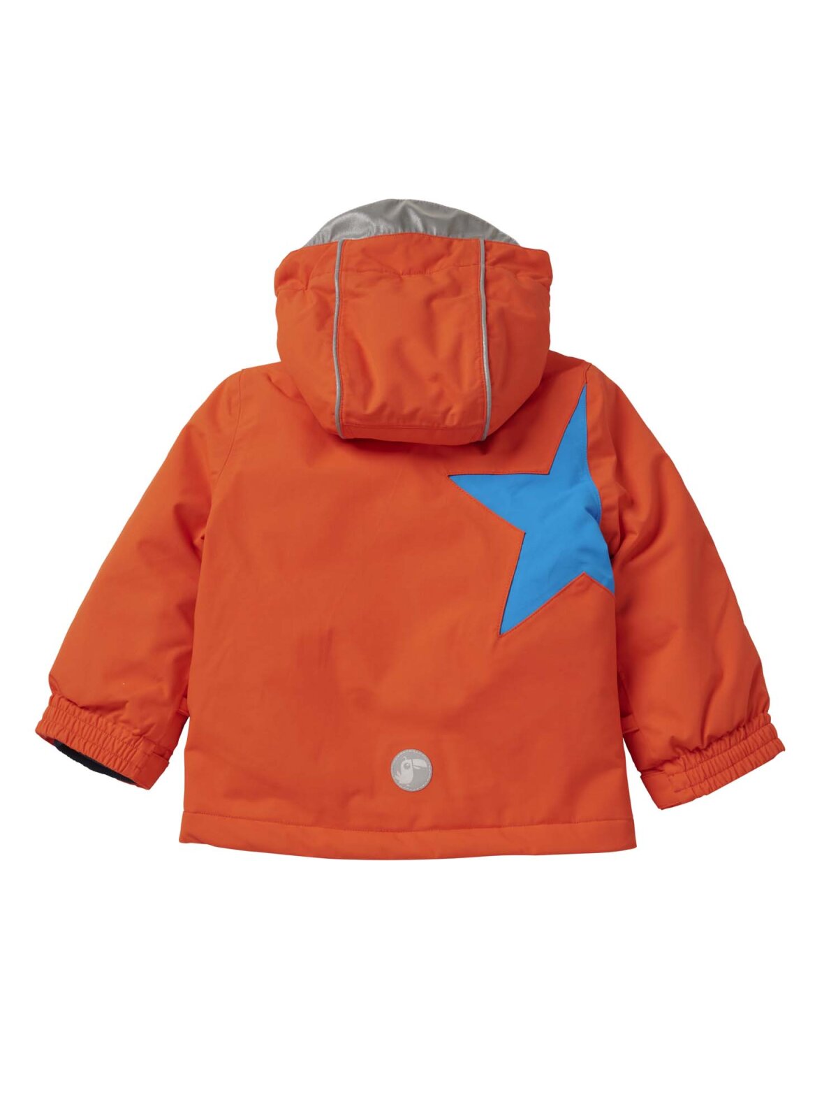 Schneejacke Stern Baby, orange