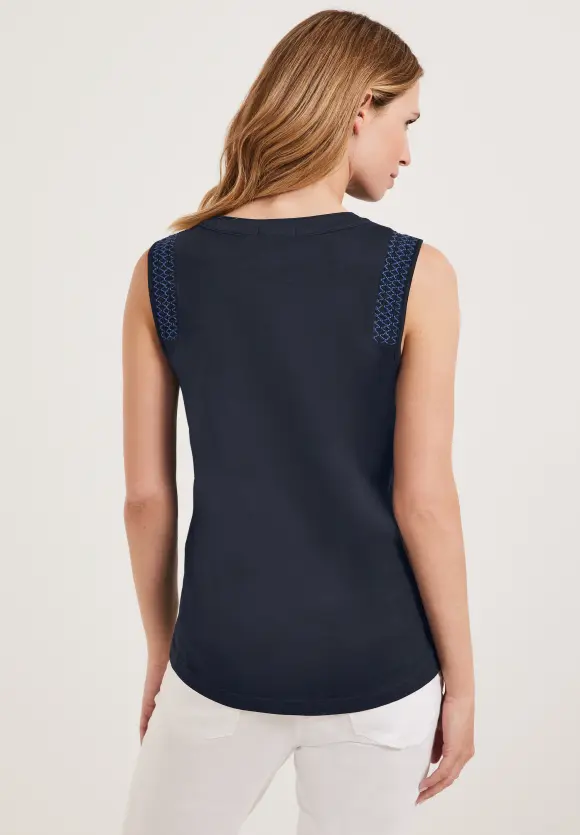 CECIL Top mit Smockdetails