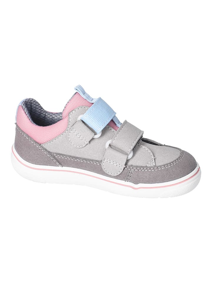 Ricosta Barfußschuhe in Grau/ Rosa/ Hellblau günstig kaufen