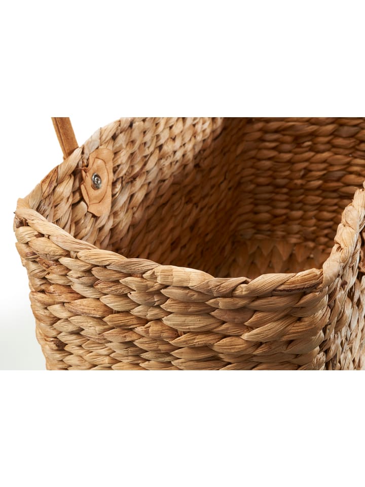 kobolo 3tlg. Set Einkaufstasche HYASETLEATH in Braun günstig kaufen onesize
