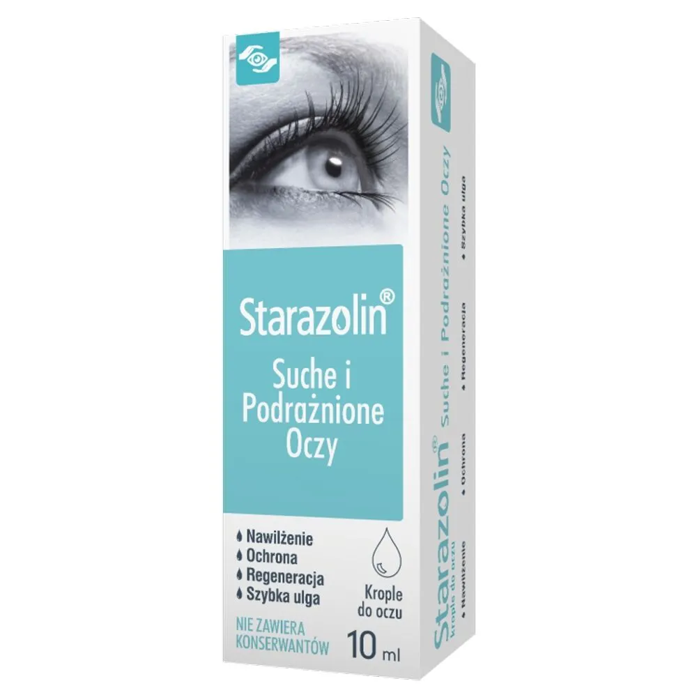 Starazolin akių lašai sausoms ir sudirgusioms akims