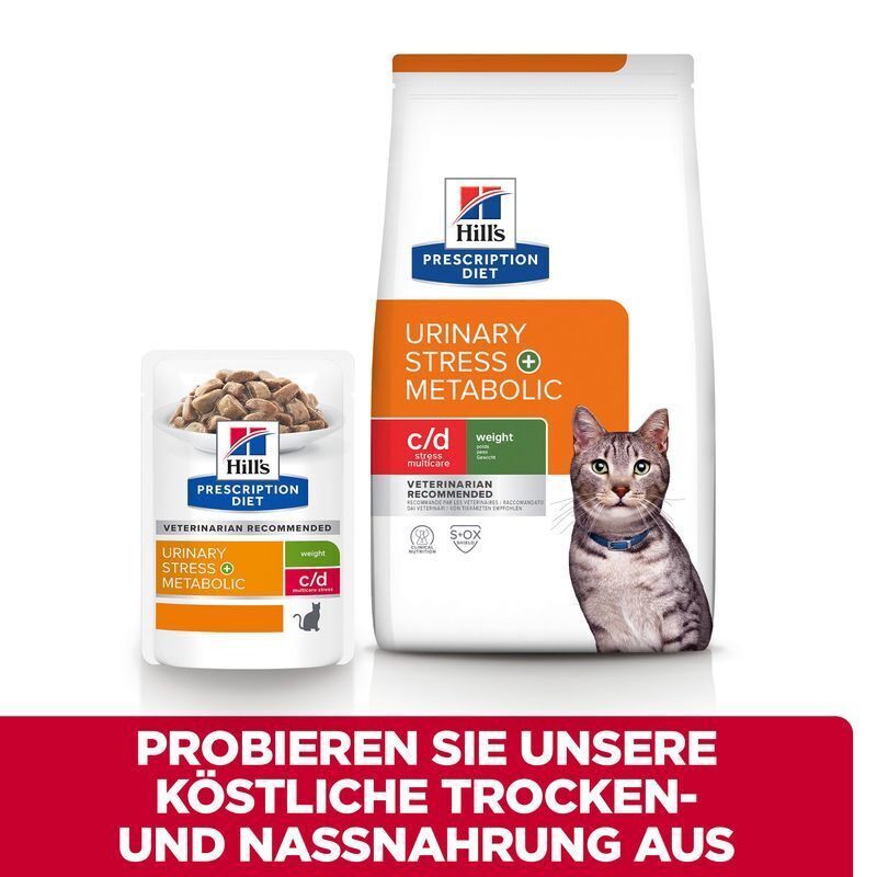 Hill's Übergewicht Hill's Prescription Diet c/d Urinary Stress + Metabolic 1,5 kg