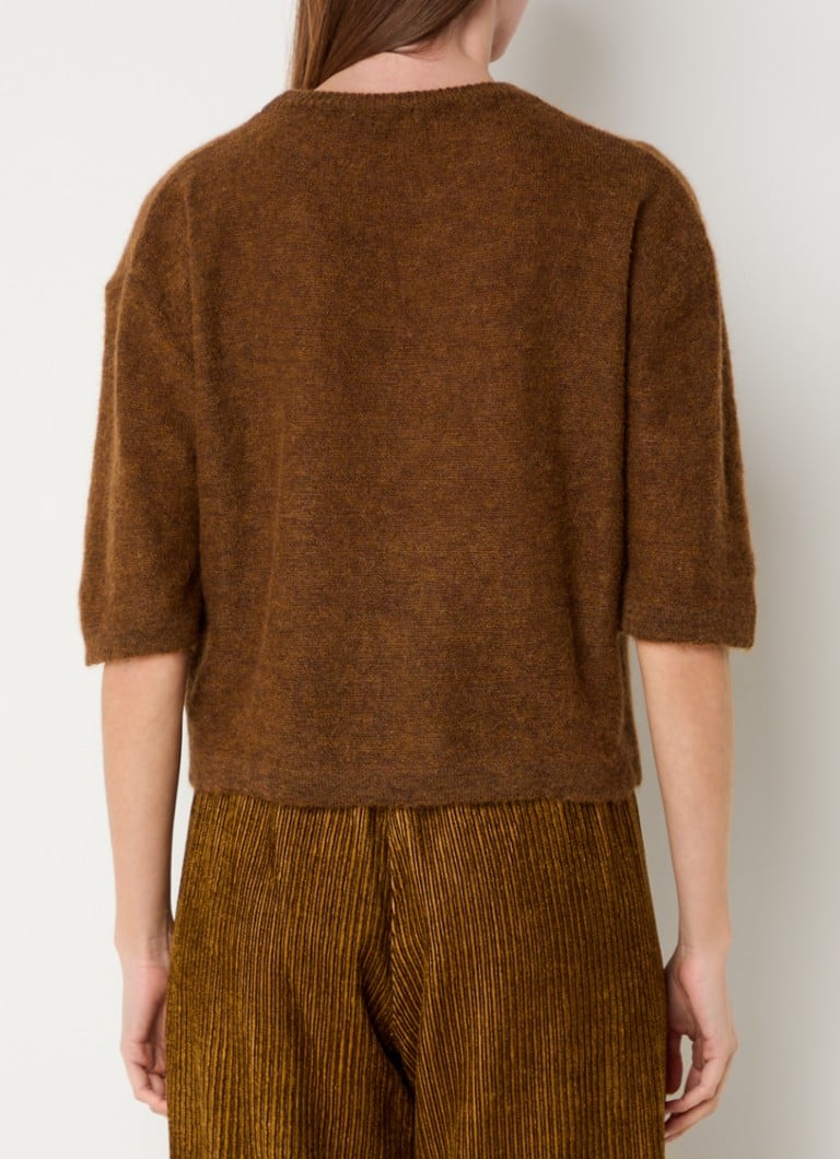 Top din amestec de lână alpaca Sessùn London