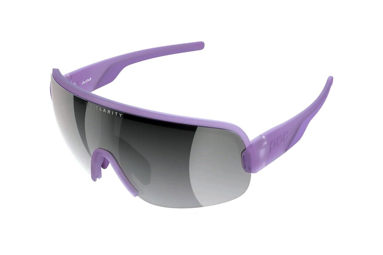 POC Aim - Purple Quartz Translucent/Violet/Silver Mirror