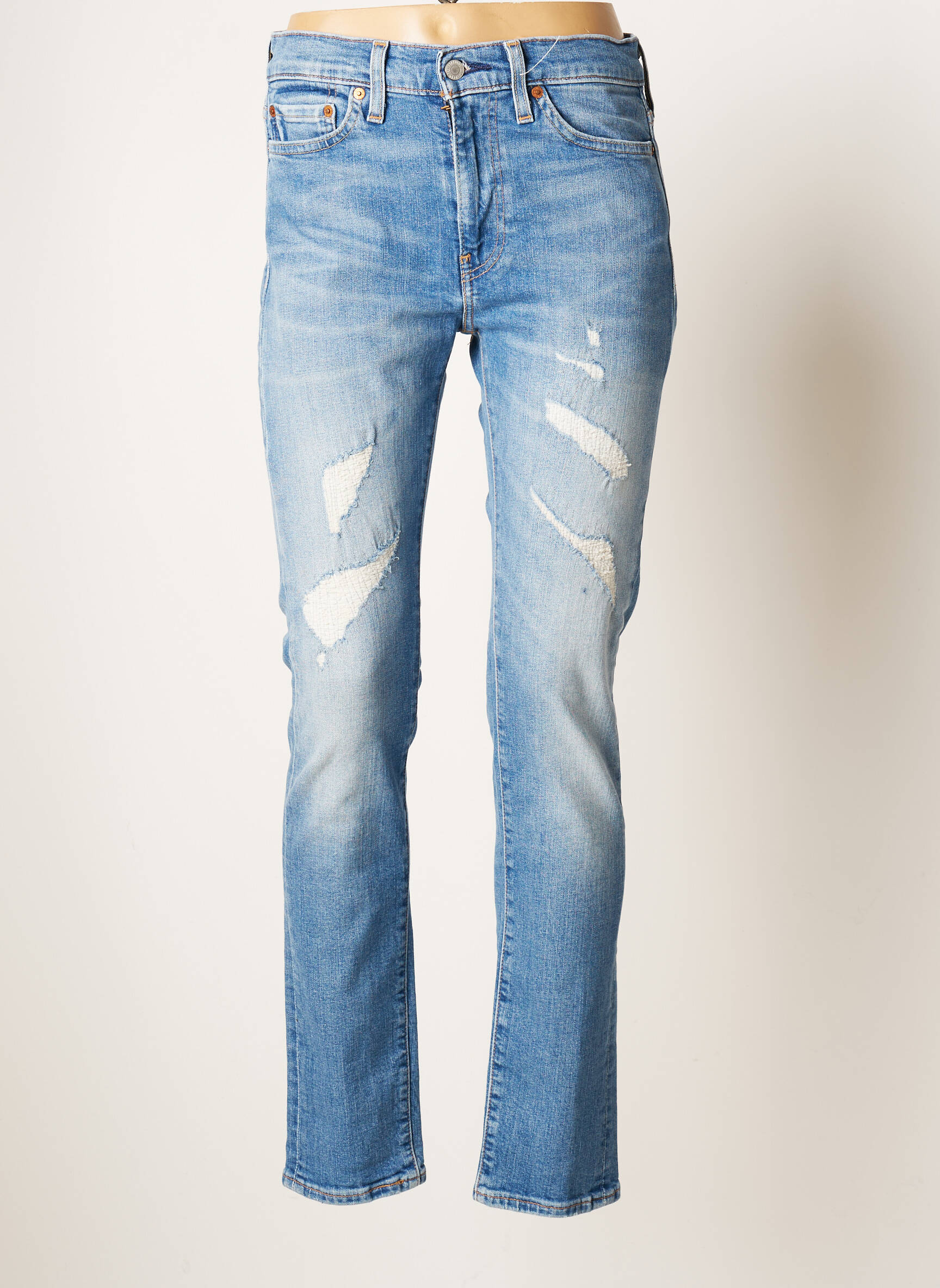 Levis Jeans Coupe Slim Femme couleur bleu