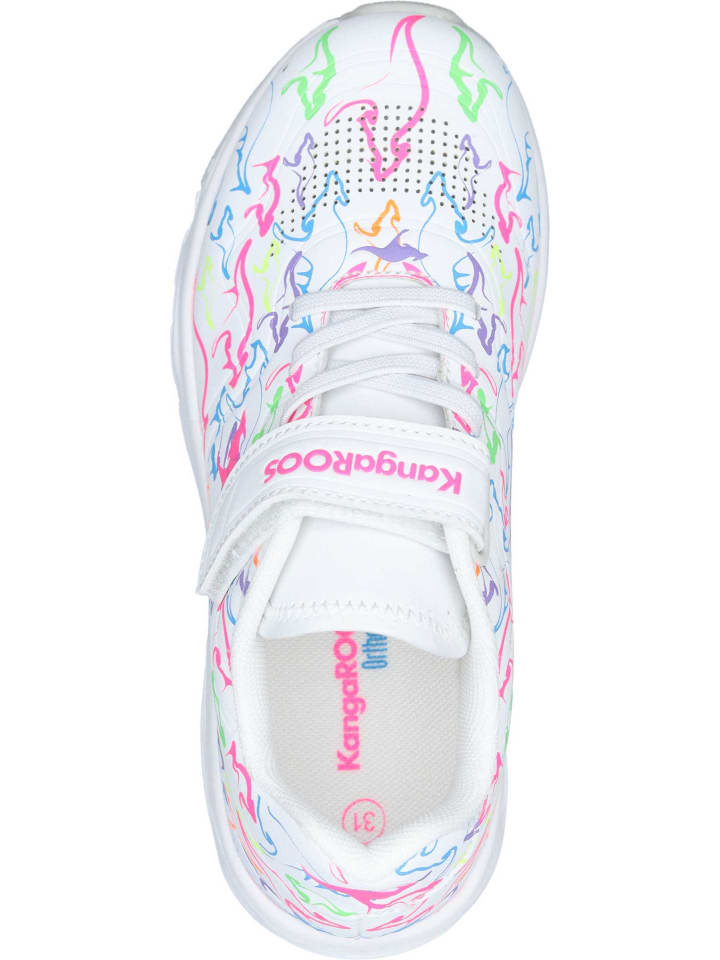 Kangaroos Sportliche Halbschuhe in white/multi günstig kaufen