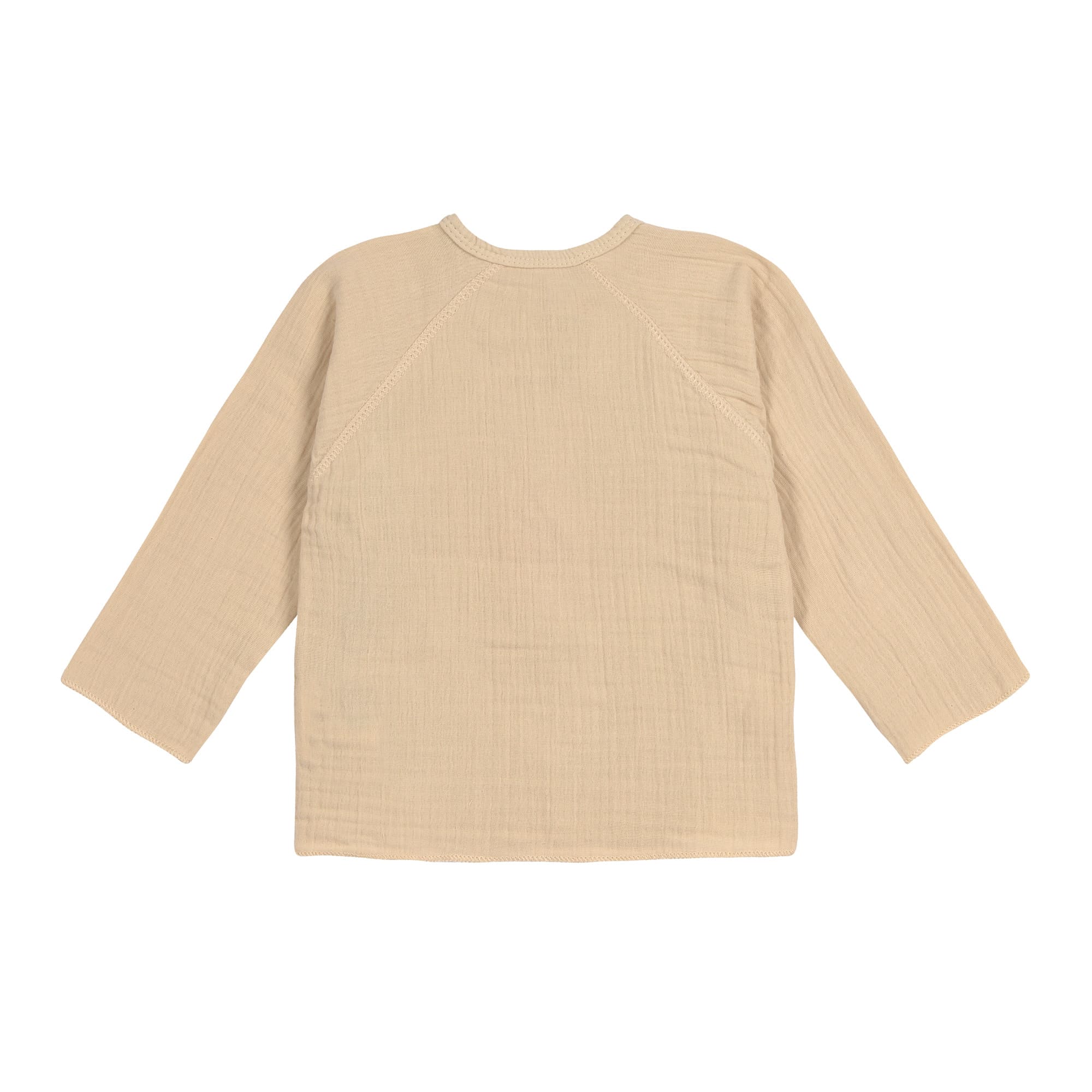 Baby Wickelshirt - Bio Baumwolle, Nature, Beige