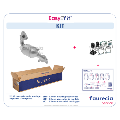 FAURECIA KATALYSATOR FS55446K - ATU