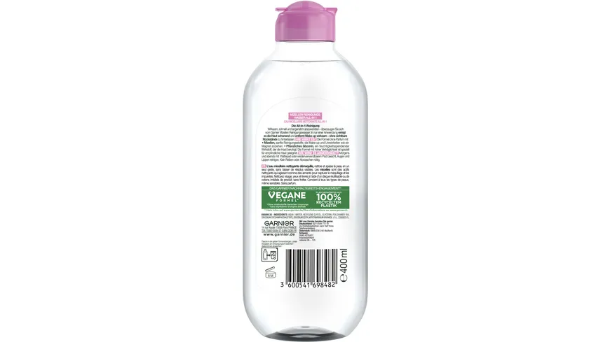 Garnier Skin Aktive Mizellen Reinigungswasser All-in-1 für normale Haut 400 ml