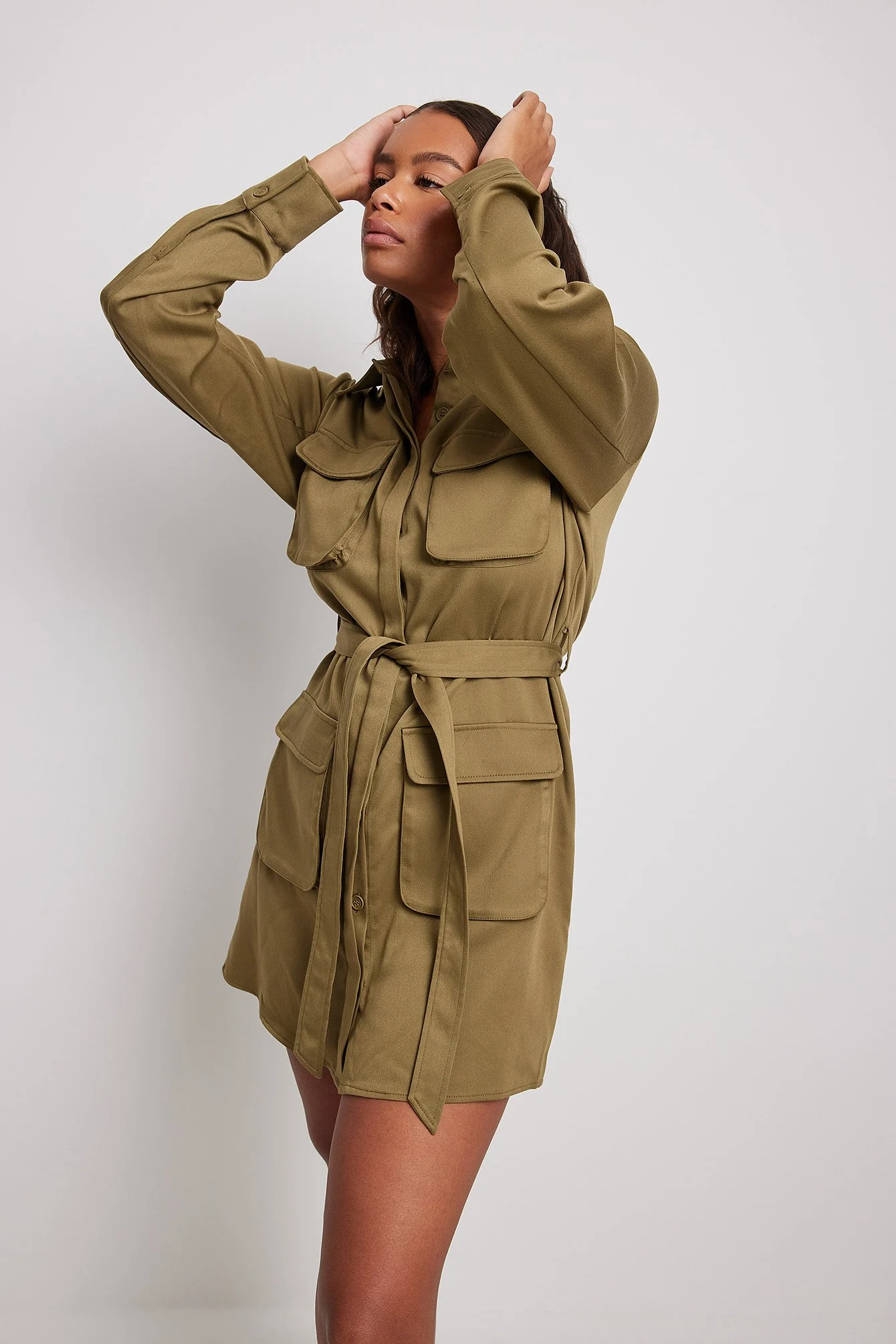 Cargo Mini Dress