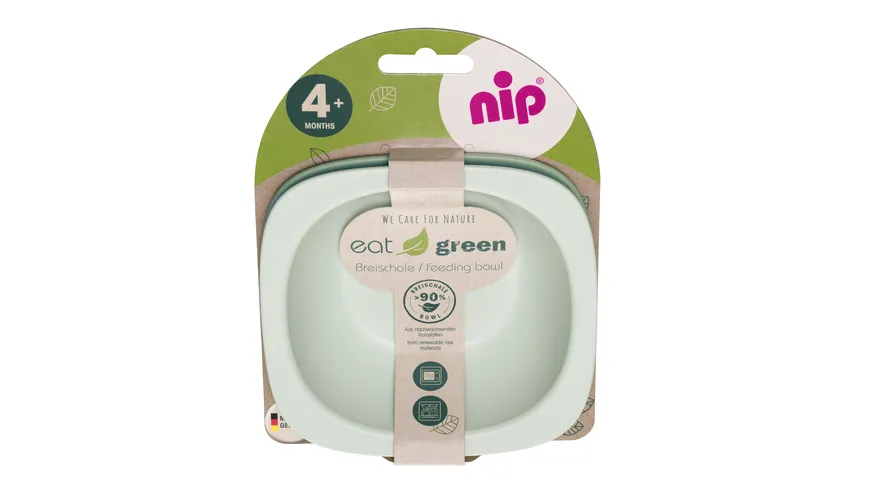 nip® Schale Eat Green 2er Pack grün