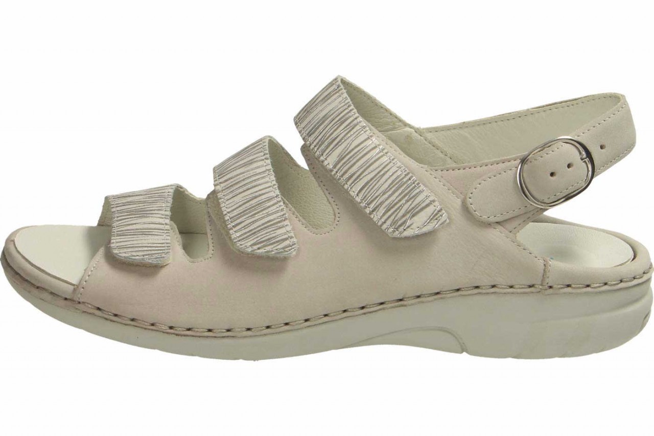 WALDLÄUFER Komfort Sandalen weiss