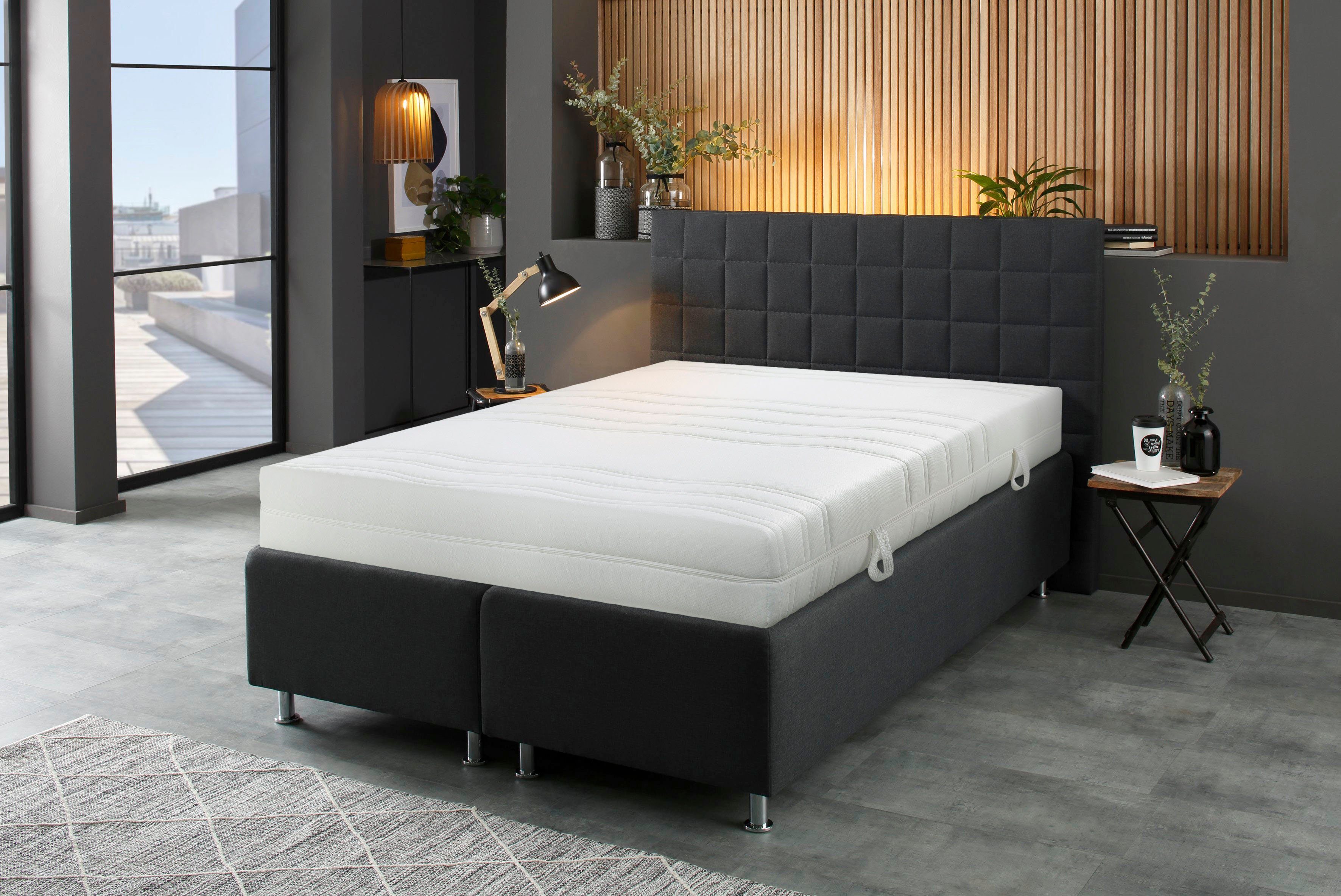 Komfortschaummatratze High Relax, Beco, 21 cm hoch, In allen Härtegraden erhältlich & in den Größen 90x200 cm und weitere!